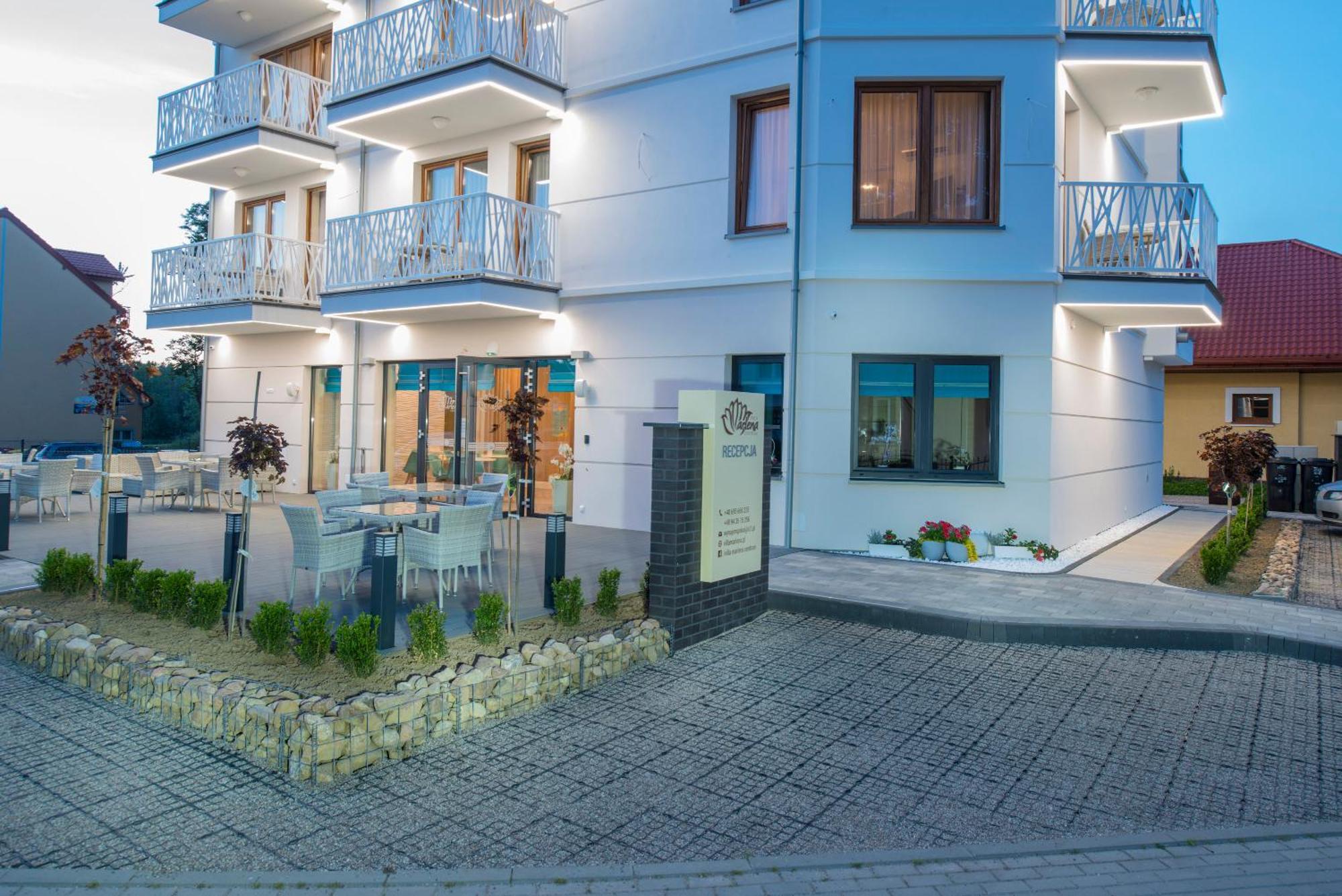 Villa Marlena Centrum-POKOJE OZONOWANE Ustronie Morskie Exterior foto